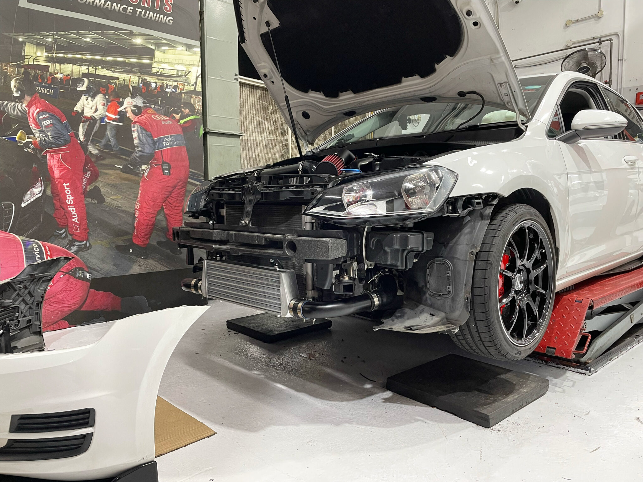 Intercooler Conversion / Upgrade for Volkswagen Golf Mk7 1.2 TSI / 1.4