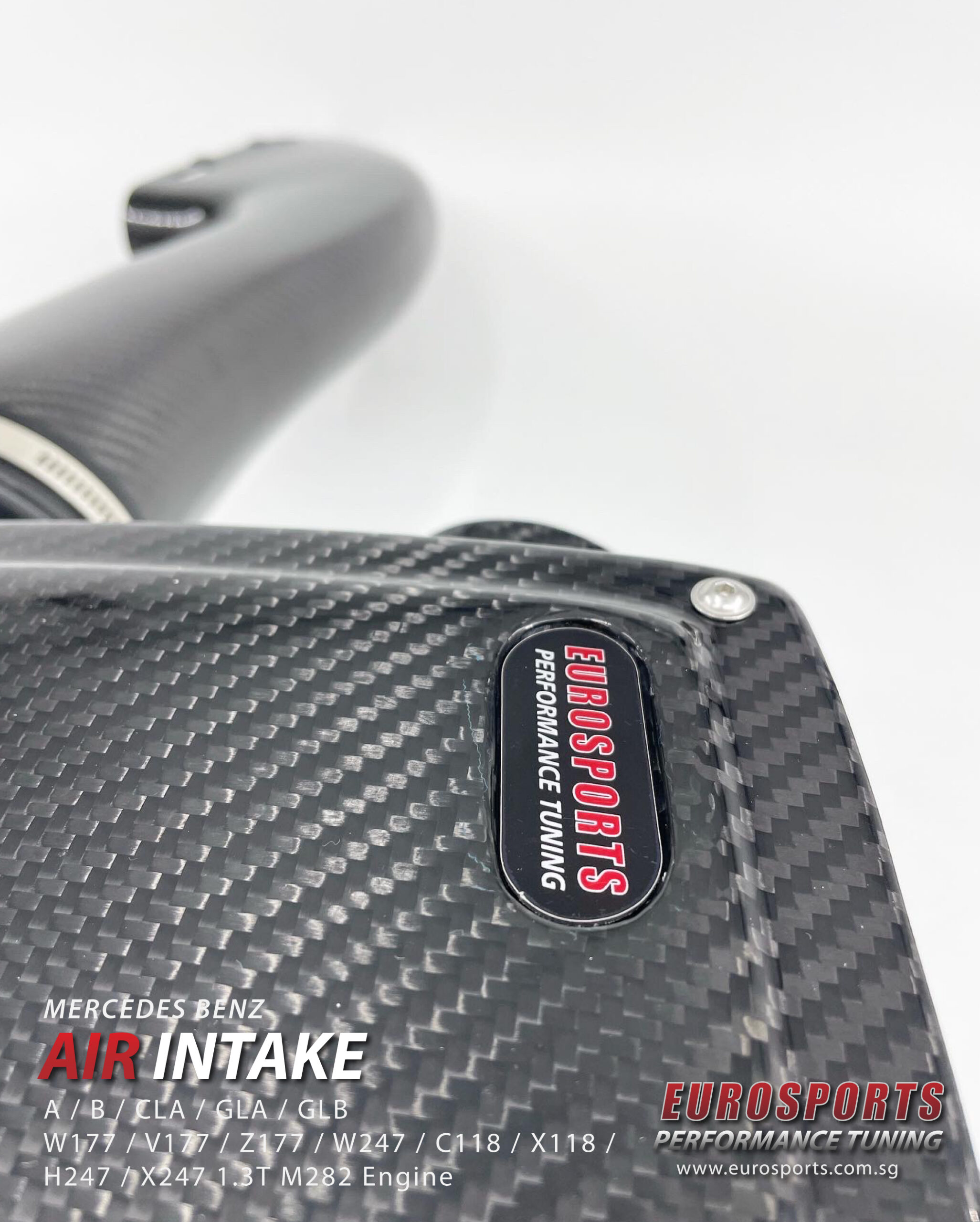 Mercedes_Benz_A180_A200_CLA180_CLA200_GLB180_GLB200_W177_V177_Z177_C118_X118_H247_Carbon_Fiber_Air_Intake_System_Upgrade_Eurosports_Singapore